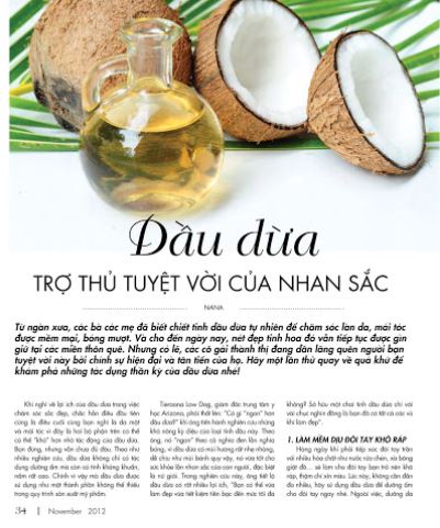 Dầu dừa nguyên chất chai 100 ml làm đẹp da mặt thần kì